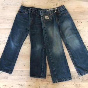 Lot of 2 pairs of kid’s jeans CINCH & GAP